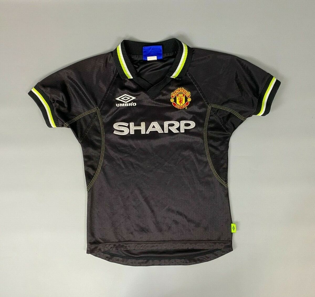 MANCHESTER UNITED 1998 1999 THIRD SHIRT SOCCER FOOTBALL MANCHESTER UNITED 1998 1999 THIRD SHIRT SOCCER FOOTBALL