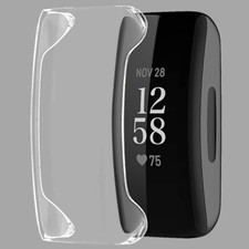 Heavy-Duty Durable Portable Soft Slim TPU Case for Fitbit Inspire HR SmartPhone