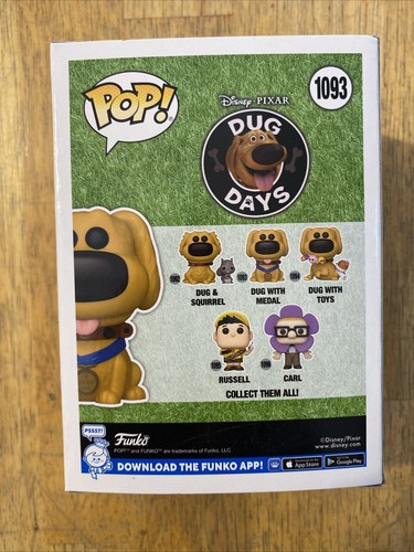 Hero Dug Funko POP! Disney Up! Figura Vinilo - Imagen 3 de 6