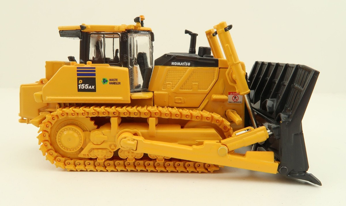 First Gear 80-0347 Komatsu D155-AX-8 Dozer Waste Handler - Scale 1