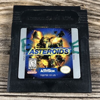 Asteroids (Nintendo Game Boy Color, 1999)
