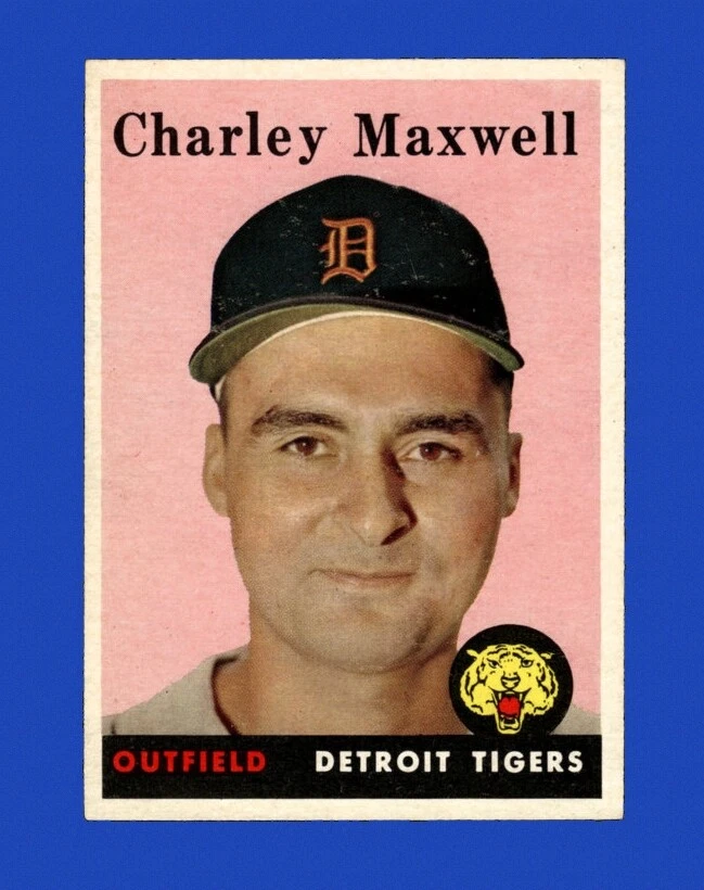 1958 Topps Set-Break #380 Charlie Maxwell EX-EXMINT *GMCARDS*