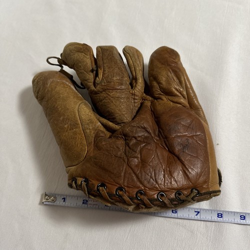 1940’s D&M - D & M Baseball Glove Vintage Leather - Harry Gumbert - Picture 2 of 14