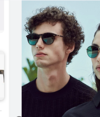 OLIVER PEOPLES Martineaux 49mm OV5450SU in Dk Azure Polar MSRP$642