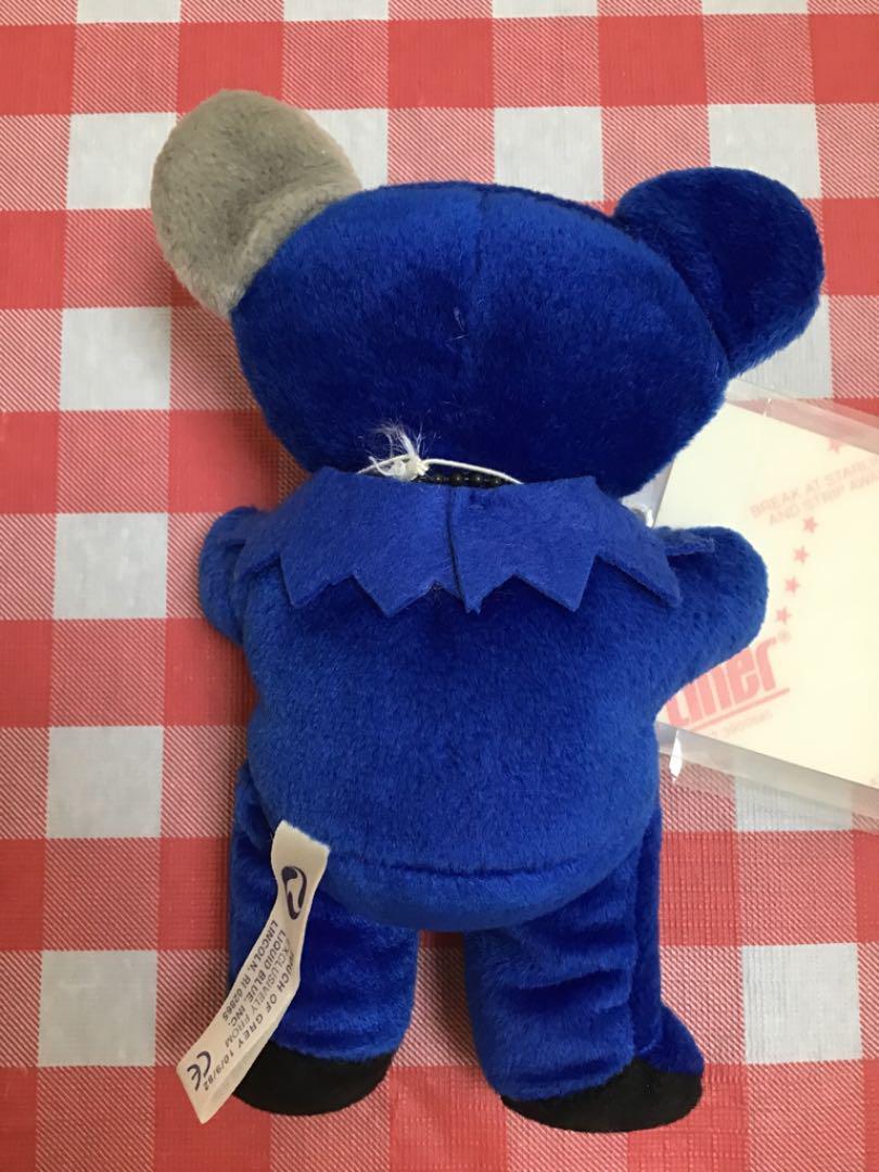 Grateful Dead Bean Bear Touch Of Gray Plush Toy Doll 7in