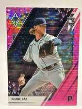 2022 Panini Chronicles Phoenix Shane Baz #3 RC Rookie Pink Pulsar Tampa Bay Rays