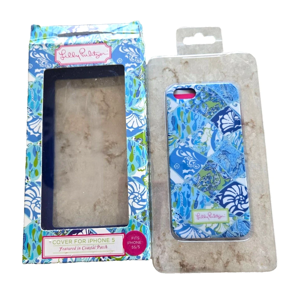 Nueva cubierta Lilly Pulitzer para IPHONE 5, IPHONE 5S incluida en parche costero Foto 3 de 4