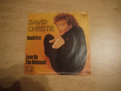 Single: David Christie, Backfire / Love on the Rebound