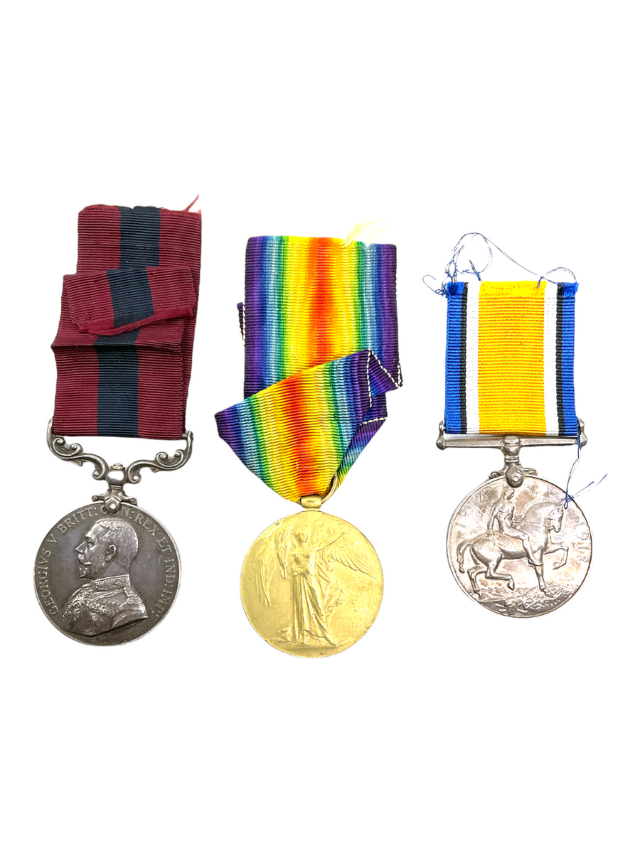 超希少 British Historical Medals アンティーク WW1 Canadian CEF DCM Medal Group 186250 H Stoddart 27th Battalion