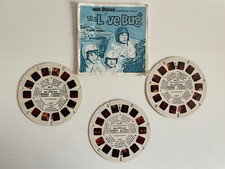 The Love Bug - 3 Vintage View-Master Stereo Reels w/ booklet - Walt Disney