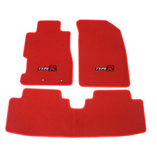 For 01-05 Civic 02-05 Civic Si Nylon Floor Mats Red Carpets Non Slip For 01-05 Civic 02-05 Civic Si Nylon Floor Mats Red Carpets Non Slip