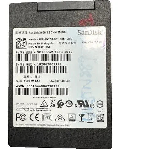 ③-W871-SanDisk SATA 256GB SSD 2.5 4点 SanDisk 256GB X300 SATA III 2.5