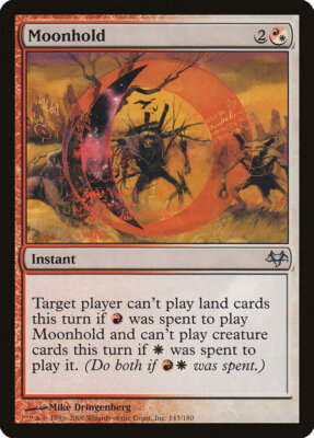 MTG Magic the Gathering Moonhold (143/187) Eventide LP