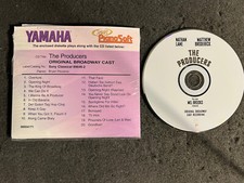 The Producers Stage Cast Yamaha Disklavier Smart Pianosoft Mark 3 Mark 4 w/CD