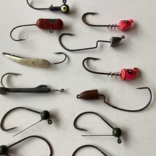 Leurres De Pêche Vintage Bass Buster – Maribou Jig 800M – 12 Pièces – Jaune – Neuf Vieux Stock