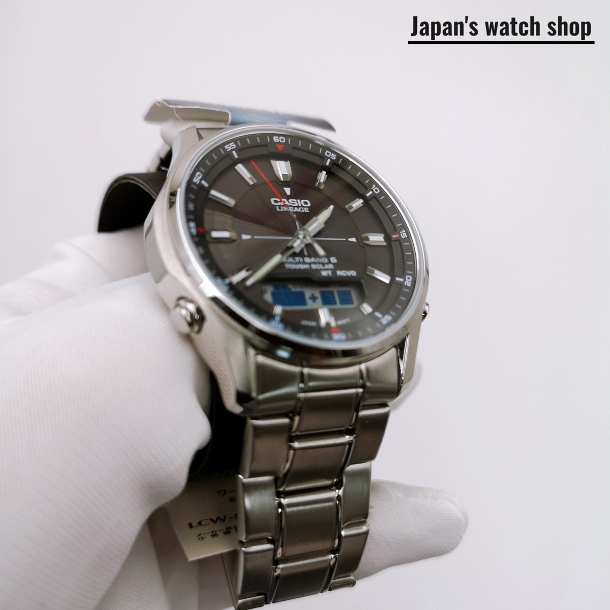 CASIO LINEAGE LCW-M100DE-1AJF Solar Powered Men's Watch New in Box CASIO LINEAGE LCW-M100DE-1AJF Solar Powered Men's Watch New in Box