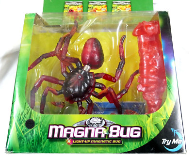 MEGA Magna Bug Spider with Red Light Up Eyes #28333 Working | eBay