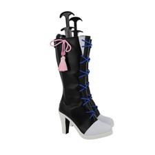 Kamisato Ayaka Shoes Genshin Impact Cosplay Boots Handcrafted