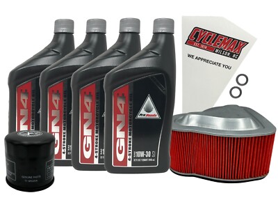 Cyclemax 10W-30 Tune-Up Kit fits 2002-2008 Honda VTX 1800 VTX1800