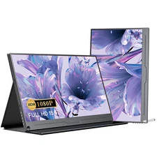 15.6" 1080P Portable Game&Office Monitor Screen VESA Display Computer For Laptop