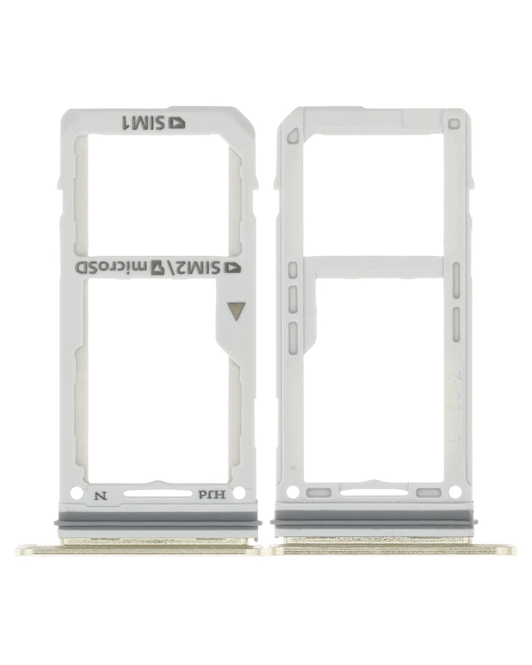 Replacement Dual Sim Card Tray Compatible For Samsung Galaxy Note 8 (Gold) - Image 2 of 4