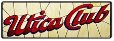Vintage Style Metal Sign Utica Club Beer 6x18