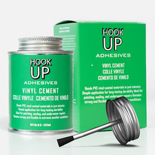 8oz Waterproof Vinyl Cement Glue for Pool/In  atables, Fast-Drying, Strong Bond