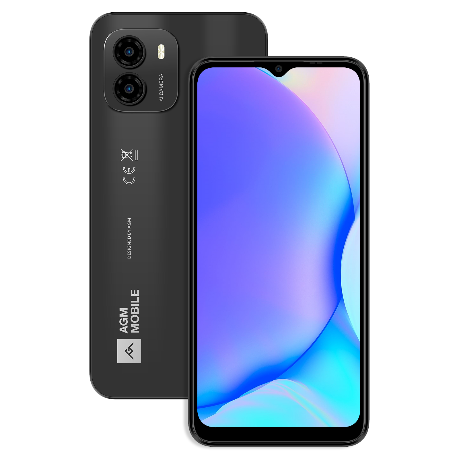 AGM NOTE N1 Unlocked Mobile Phones Android 13 8+128GB 6.52" Dual SIM