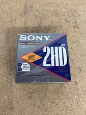 Sony MFD-2HD 3.5in Floppy Disks 1.44MB IBM Formatted 10-Pack Sealed