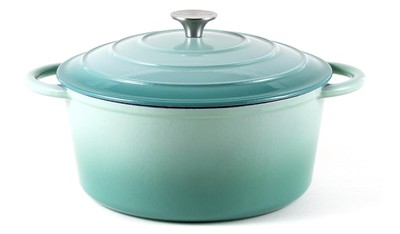 Hanseküche Casserole en fonte émaillée 26 cm 47 l - Marmite de haute qualité ...
