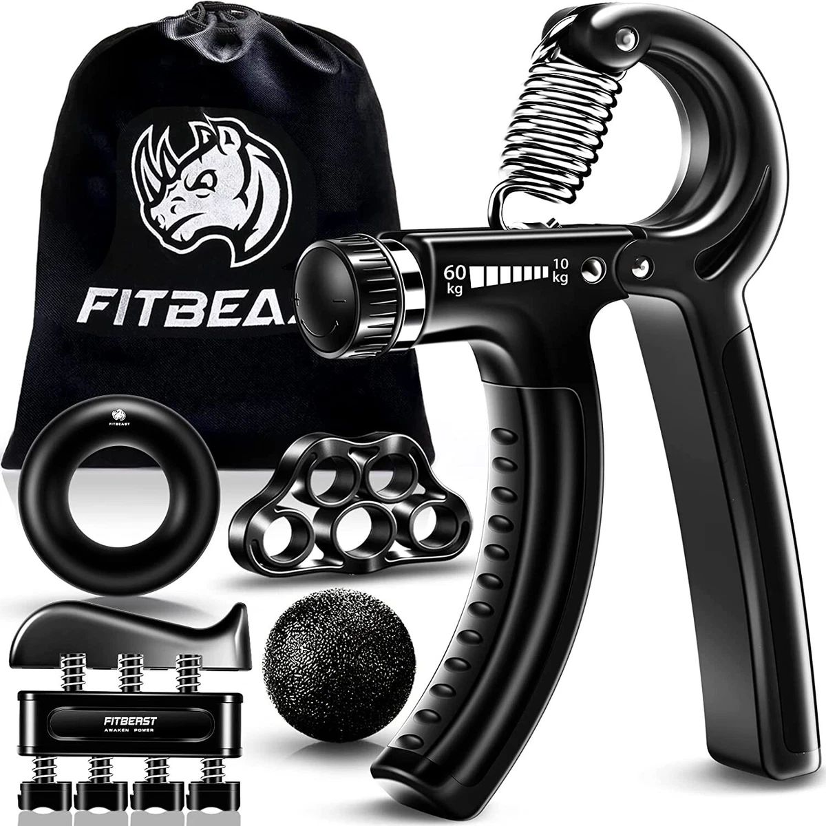 Hand Wrist Exerciser Forearm Grip Trainer Fitness Strength