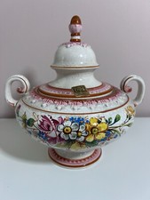 Vaso con coperchio ceramica Sele Arte Nove Bassano