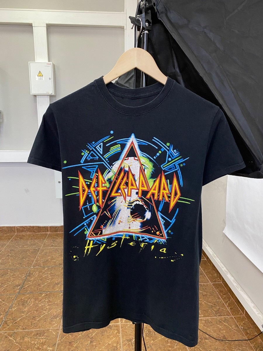 Def Leppard Concert Band Tour T-Shirt Rare Retro Hype Y2K size S