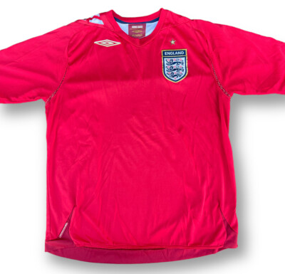 Umbro soccerTシャツ　England Umbro England Nat'l Team Away Jersey 2006 World Cup Men's L Soccer