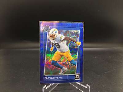 Tre  McKitty 2021 Donruss Optic Blue Scope Prizm #284 FSU Chargers RC Rookie