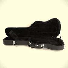 Black Locking Hard-Shell Electric Guitar Case for Strats, Strat Style Guitars