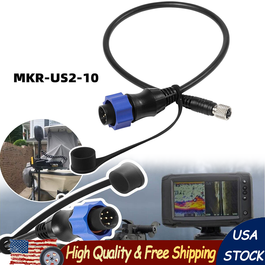 for Lowrance Fish Finder Minn Kota MKRUS210 Universal Sonar 2 Adapter