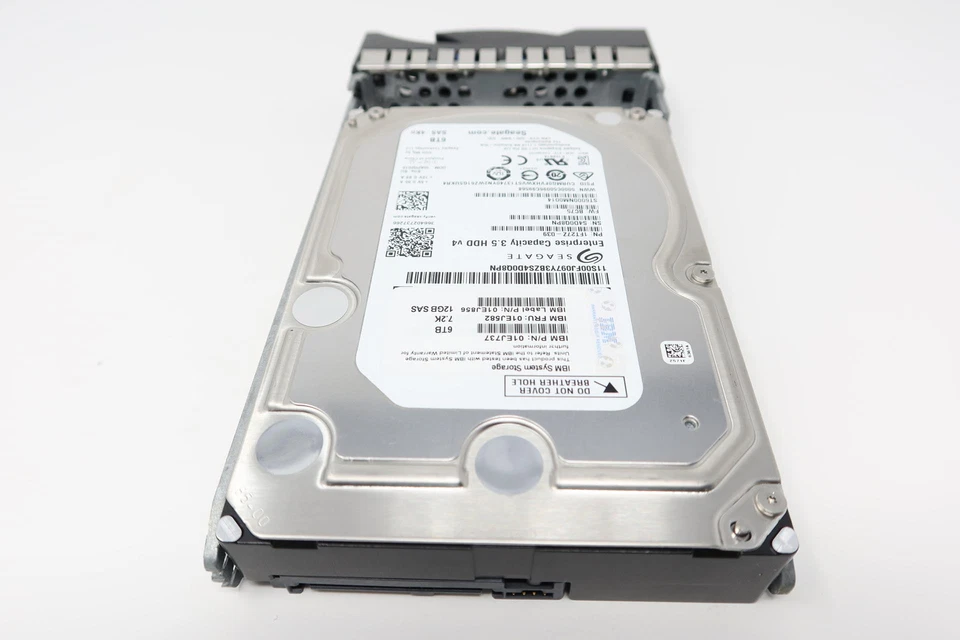01EJ582 01EJ737 IBM 6TB 7.2K 12G 3.5IN SAS System Storage Drive - Image 2 of 2