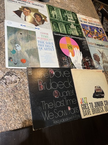 LOT OF 8 DAVE BRUBECK JAZZ LP’S