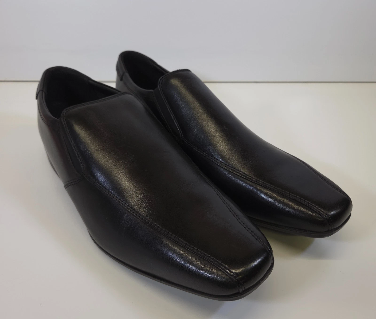 Scarpe eleganti Clarks Sidton Edge da uomo in pelle nera UK 9 5 EU 44 (nuove