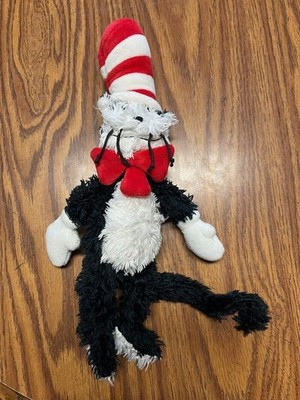 The Cat in the Hat Manhattan Toys Dr Seuss Plush & Bean Fuzzy Stuffed 14'' 2002