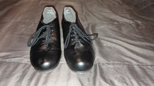 Capezio Tic Tap Toe 443 Oxford Tap Shoes size 6.5 rn 63356 Unisex No Box 
