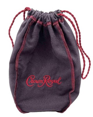 (1) BLACKBERRY Purple Lavender Crown Royal Bags for Gifts, Game Bag or Fabric