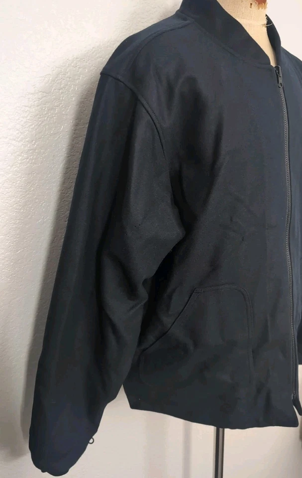 Filson Virgin Wool Blue Zip Up Jacket Liner - Image 4 of 4