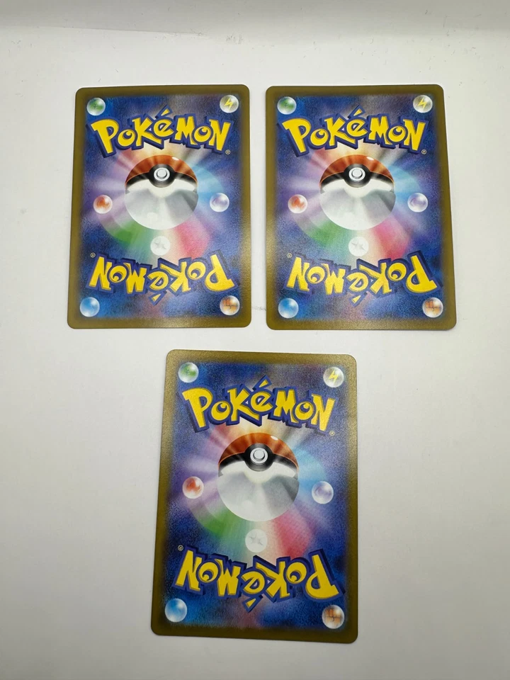 Pokemon Karte TCG Glurak 008+009+010/071 Pokemon GO Holo Rare Japanisch NM - Bild 3 von 4