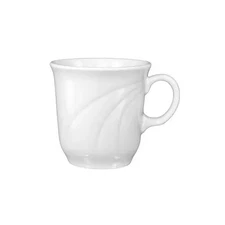 Amsterdam Bright White 7 oz Porcelain Tall Cup - 1Dz