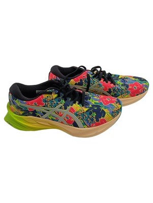 ASICS Laufschuhe Damen Gr. 40.5 Mehrfarbig Blumenmuster FF Blast Sportschuhe