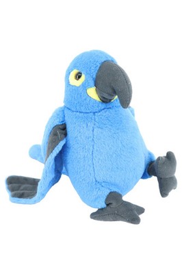 WILD REPUBLIC Kuscheltier Papagei Vogel Blau 15cm Plüschtier Stofftier Kinder