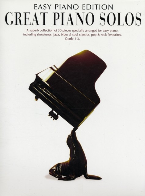 Great Piano Solos - the Black Book Easy Piano Ed. by Easy Piano Edition (Book)