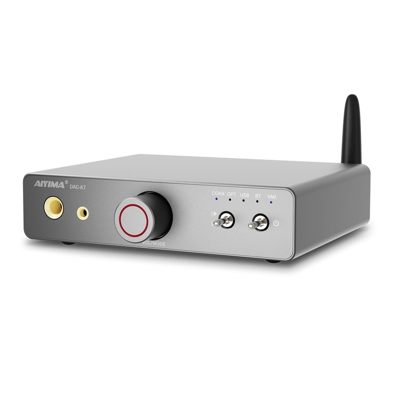 Aiyima Dac-A7 5.4 Decoding Headphone Amplifier With 3.5Mm + 6.35Mm Dual Headpho_